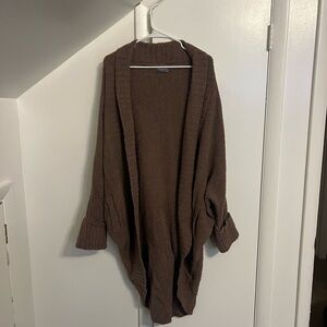 Cozy Brown Cardigan Sweater